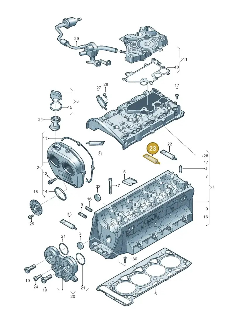 D154103A1 — SEAT Formentor TSI CUPRA (2020-) diagram 863103500, position 23
