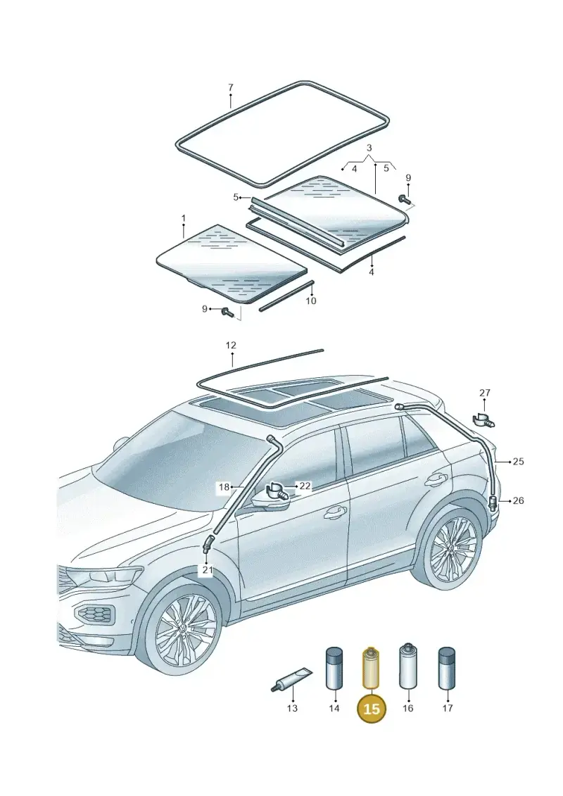 D366PR1A1 — SEAT Formentor TSI CUPRA (2020-) diagram 813877000, position 15