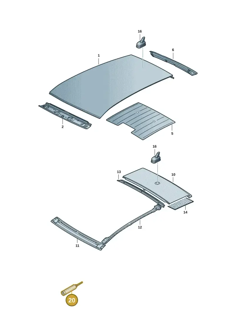 D511500A2 — SEAT EBoost CUPRA (2021-) diagram 10a817000, position 20