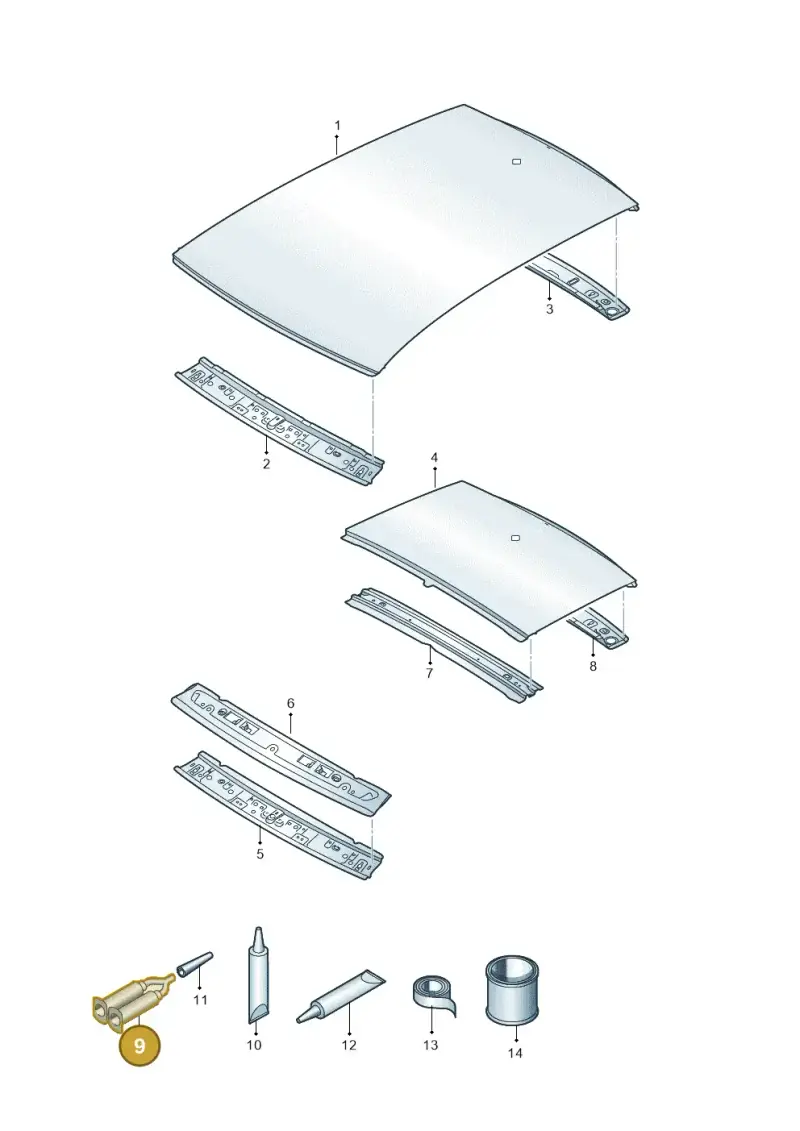 DA001730A2 — SEAT Ibiza FR (2017-) diagram 835817000, position 9