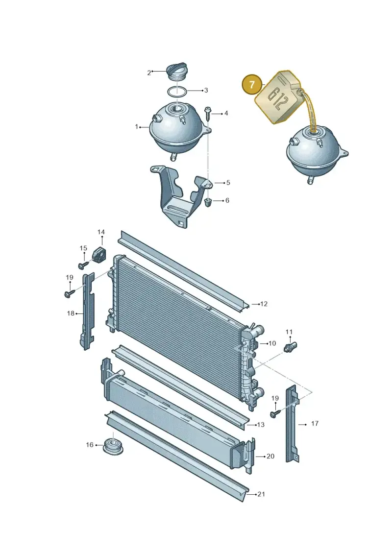 G012A8GA3 — SEAT Toledo Reference (2012-2015) diagram 708121760, position 7