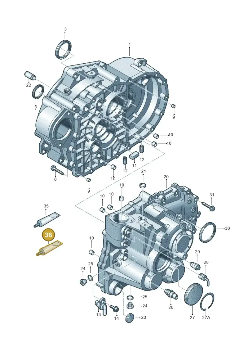 G052128A1 — SEAT Leon style (2019-) diagram 868301450, position 36