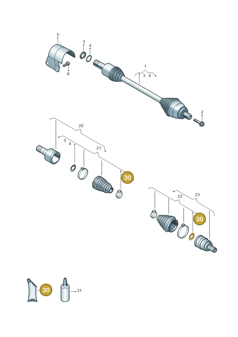 G052133A3 — SEAT Formentor TSI CUPRA (2020-) diagram 828407600, position 30