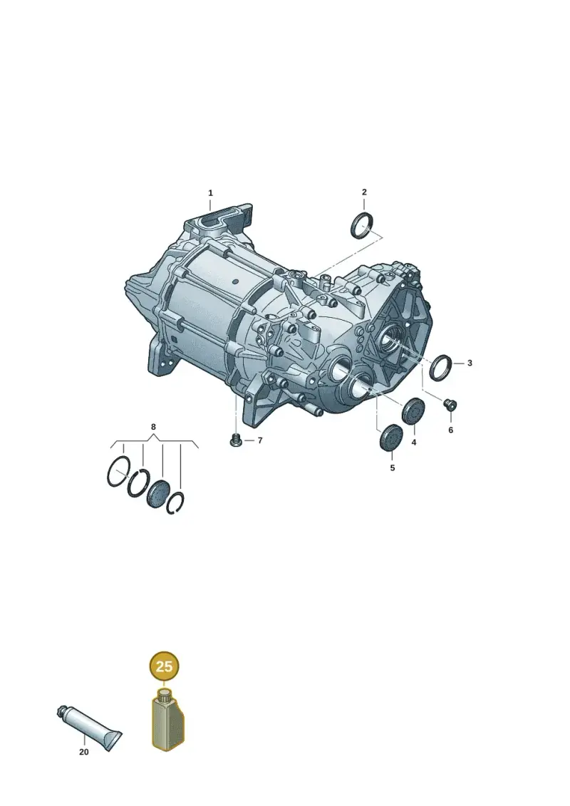 G052527A2 — SEAT EBoost CUPRA (2021-) diagram 89a300500, position 25