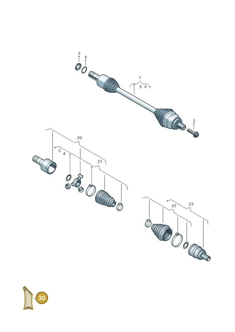 G052528A3 — SEAT Leon style (2019-) diagram 827407210, position 30