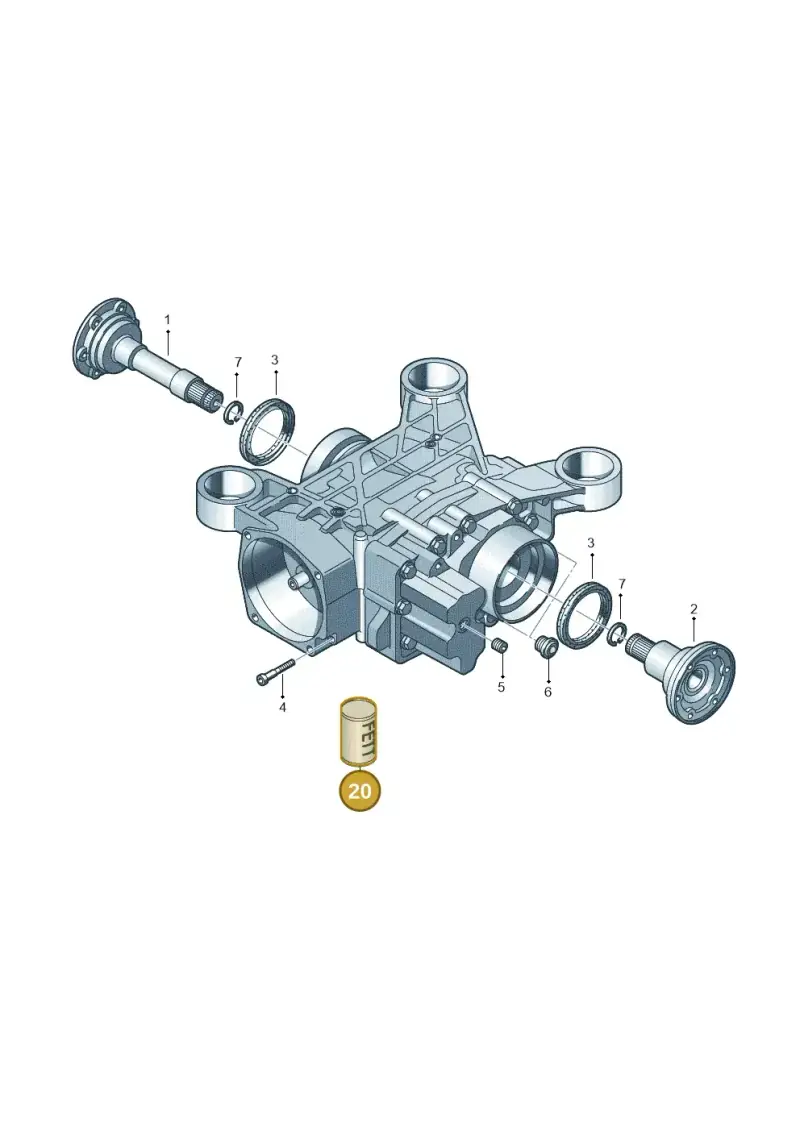 G052580A2 — SEAT Formentor TSI CUPRA (2020-) diagram 412525120, position 20