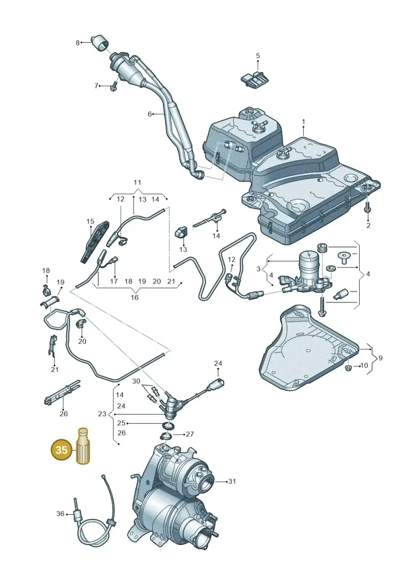 G052910M9 — SEAT Tarraco FR (2018-2024) diagram 884253560, position 35
