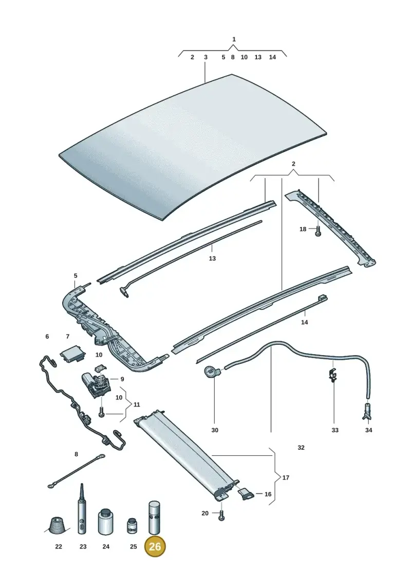 G060567A2 — SEAT EBoost CUPRA (2021-) diagram 10a877000, position 26