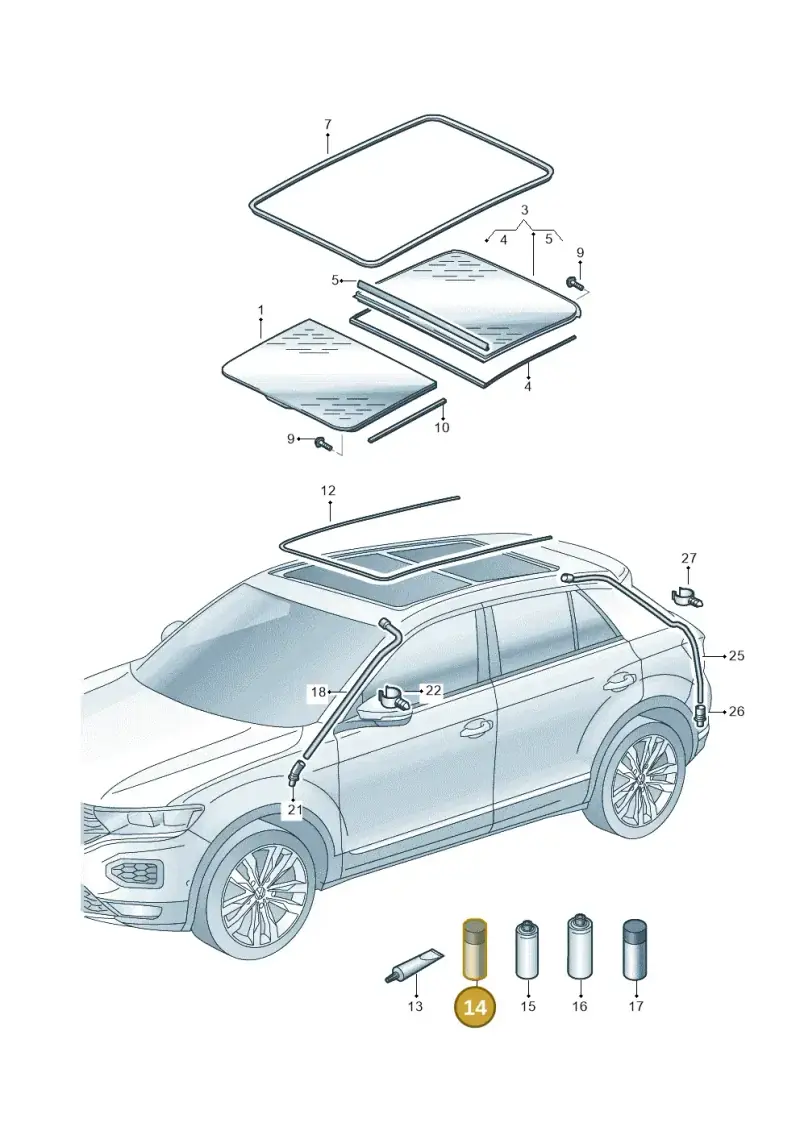 G060567A2 — SEAT Formentor TSI CUPRA (2020-) diagram 813877000, position 14