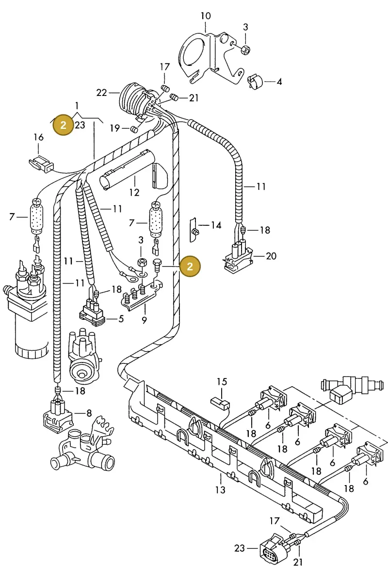 N0102353 — SEAT ALHAMBRA (1996-2000) diagram 159971050, position 2