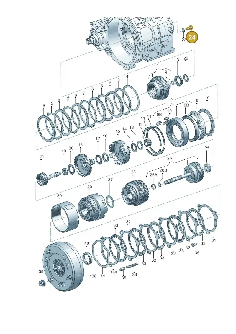 N01024123 — SEAT ALHAMBRA/4MOTION (2005-) diagram 245323570, position 24