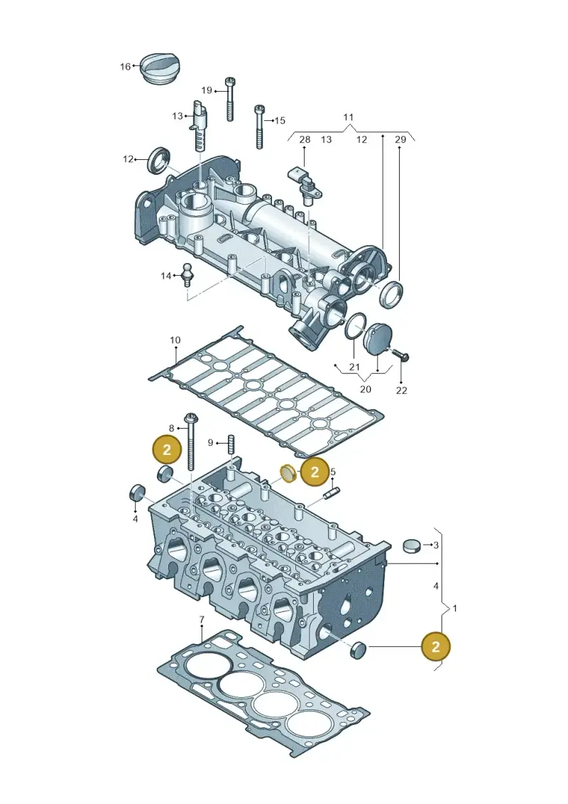 N01190110 — SEAT Formentor TSI CUPRA (2020-) diagram 837103410, position 2