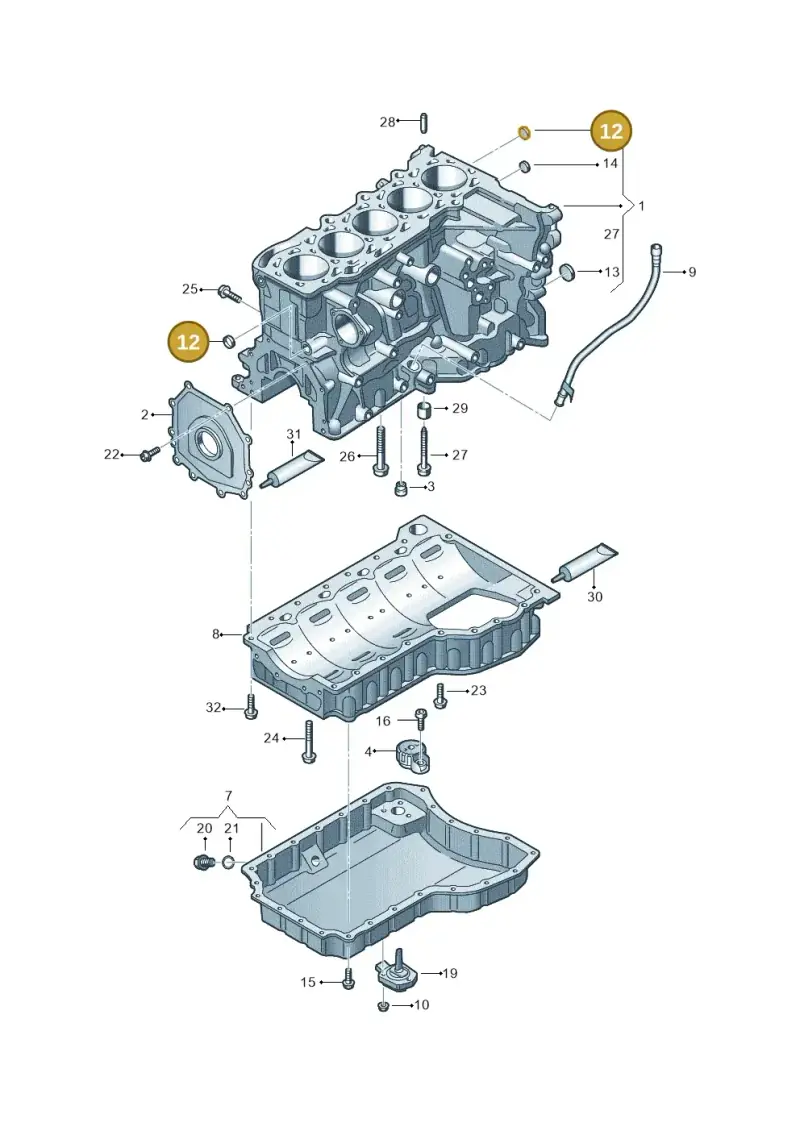 N01190710 — SEAT Formentor TSI CUPRA (2020-) diagram 898103100, position 12