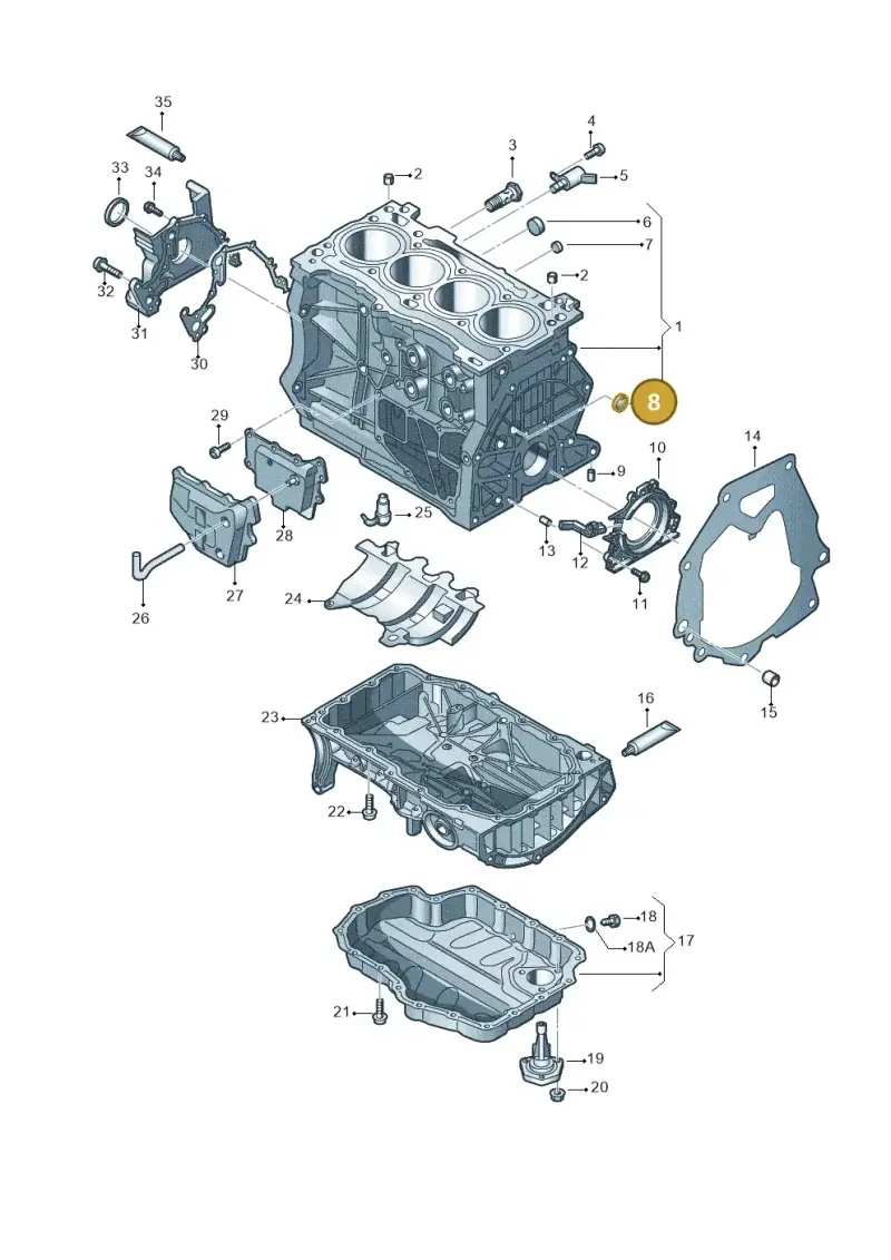 N0119098 — SEAT Leon style (2019-) diagram 747103120, position 8