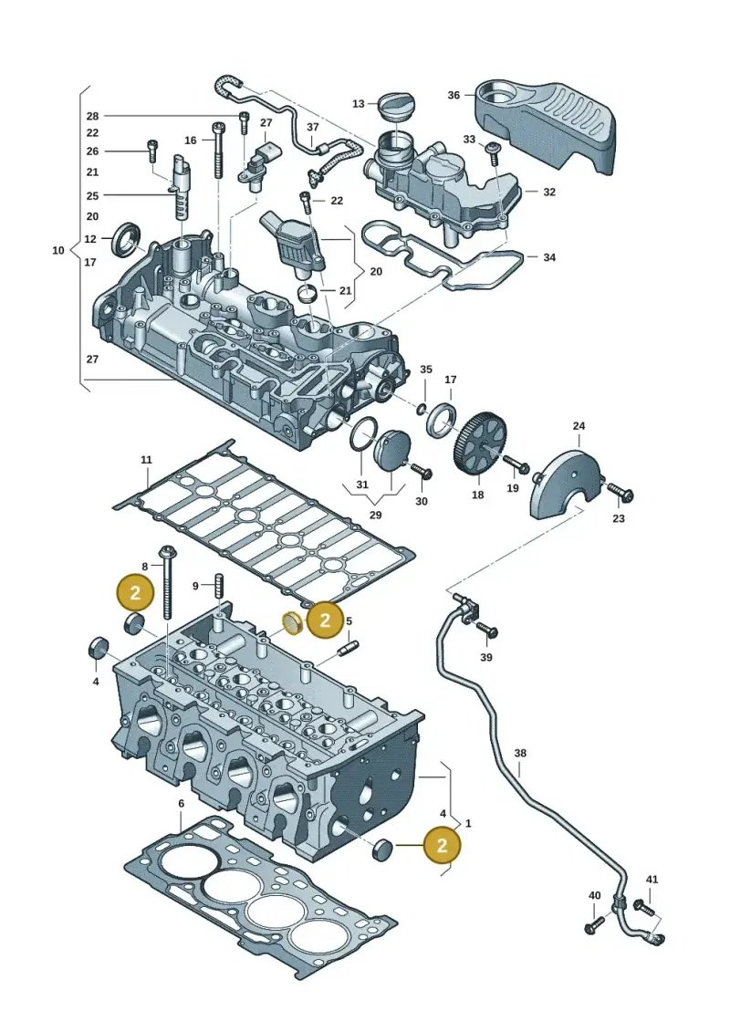 N01191411 — SEAT Formentor TSI CUPRA (2020-) diagram 3j0103340, position 2