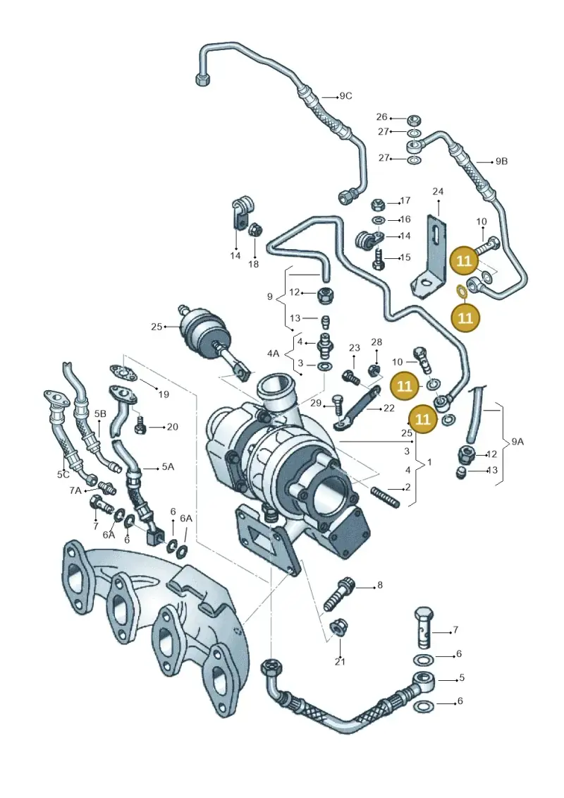N0138123 — SEAT Alhambra (2006-2010) diagram 114145350, position 11