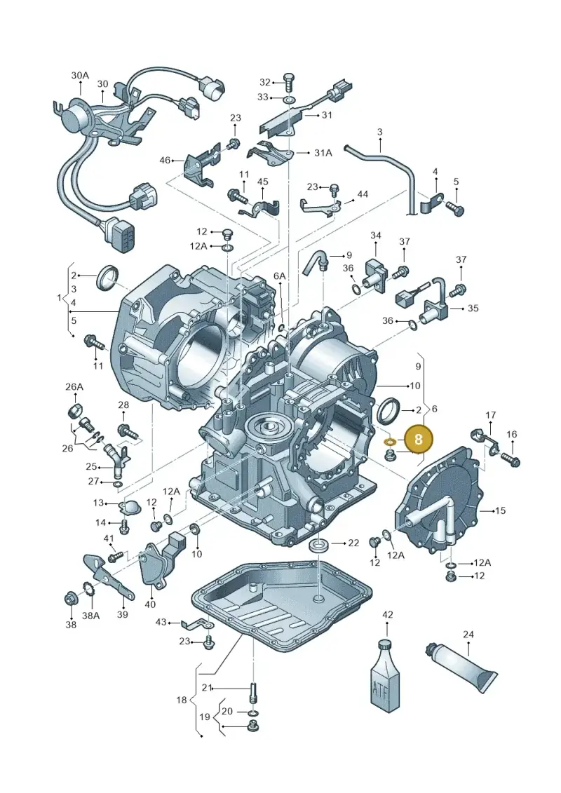 N0138165 — SEAT IBIZA                  06> (2005-) diagram 158321500, position 8