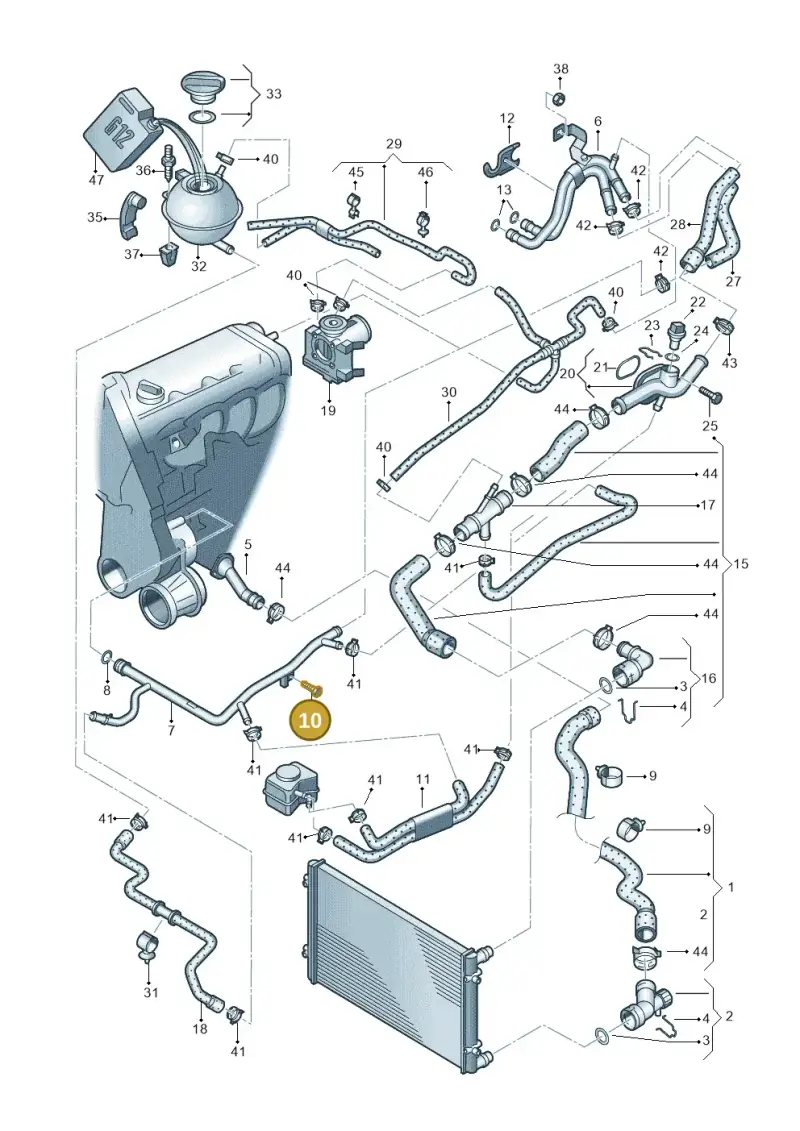 N0147218 — SEAT Ibiza Reference (2012-2012) diagram 225121300, position 10