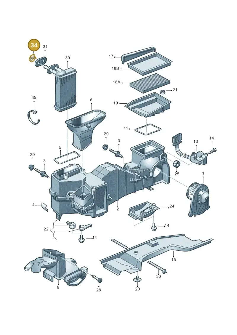 N0164031 — SEAT TOLEDO/LEON/LEON-4 (2001-2006) diagram 194819200, position 34