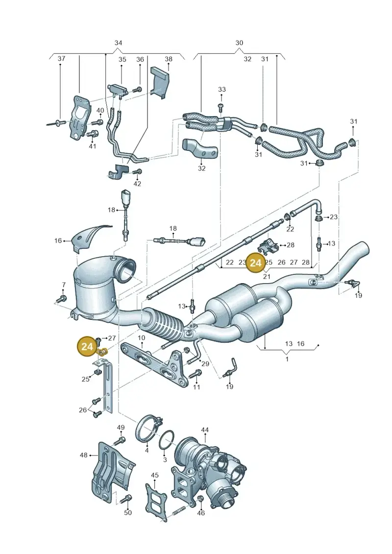 N0206096 — SEAT Formentor TSI CUPRA (2020-) diagram 596253350, position 24