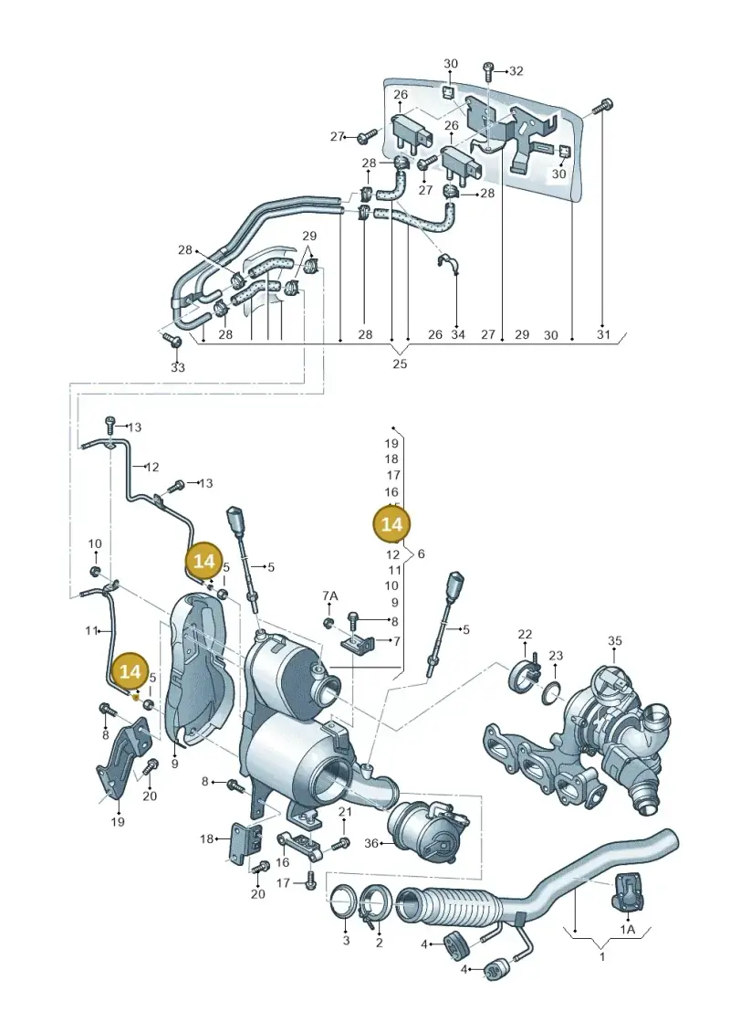 N0208212 — SEAT Ibiza Stylance (2015-) diagram 773253540, position 14