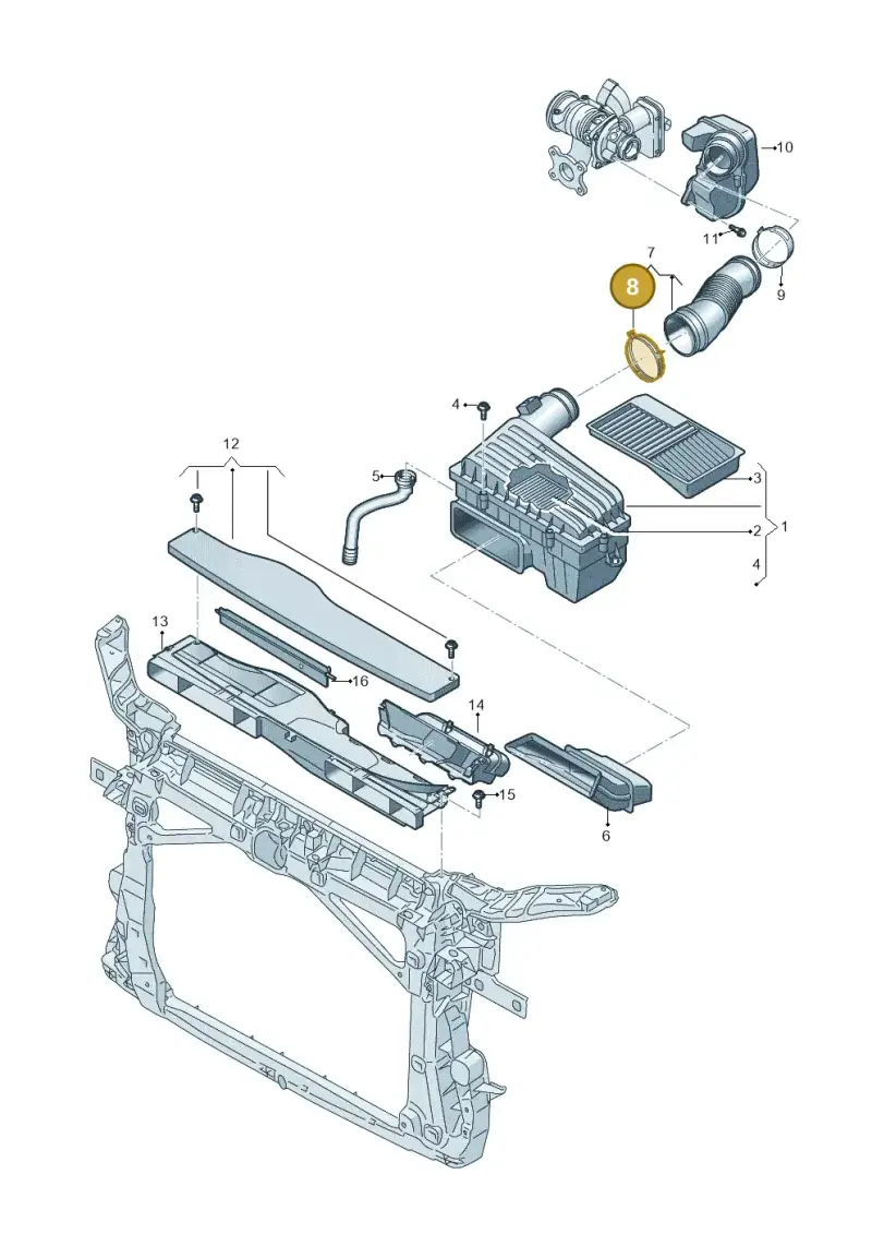 N0245085 — SEAT Leon style (2019-) diagram 884129050, position 8