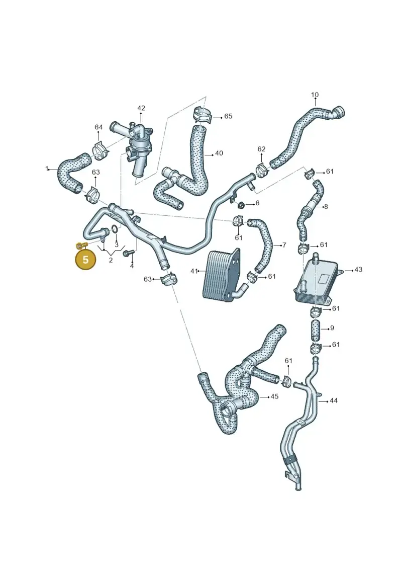N10005306 — SEAT Formentor TSI CUPRA (2020-) diagram 858121320, position 5