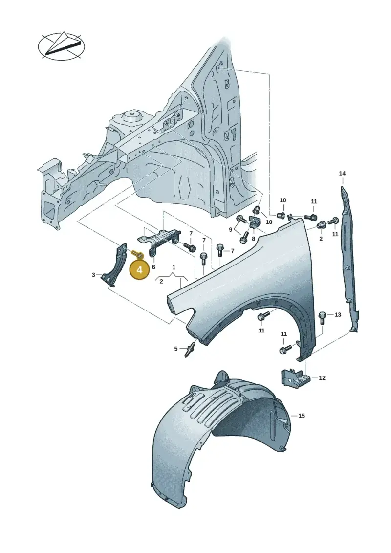 N10009110 — SEAT Tavascan Cupra (2023-) diagram 20h821000, position 4