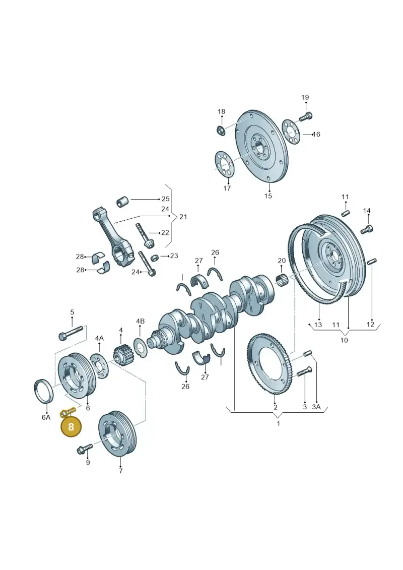 N10055703 — SEAT Altea XL Reference (2010-2013) diagram 194105150, position 8