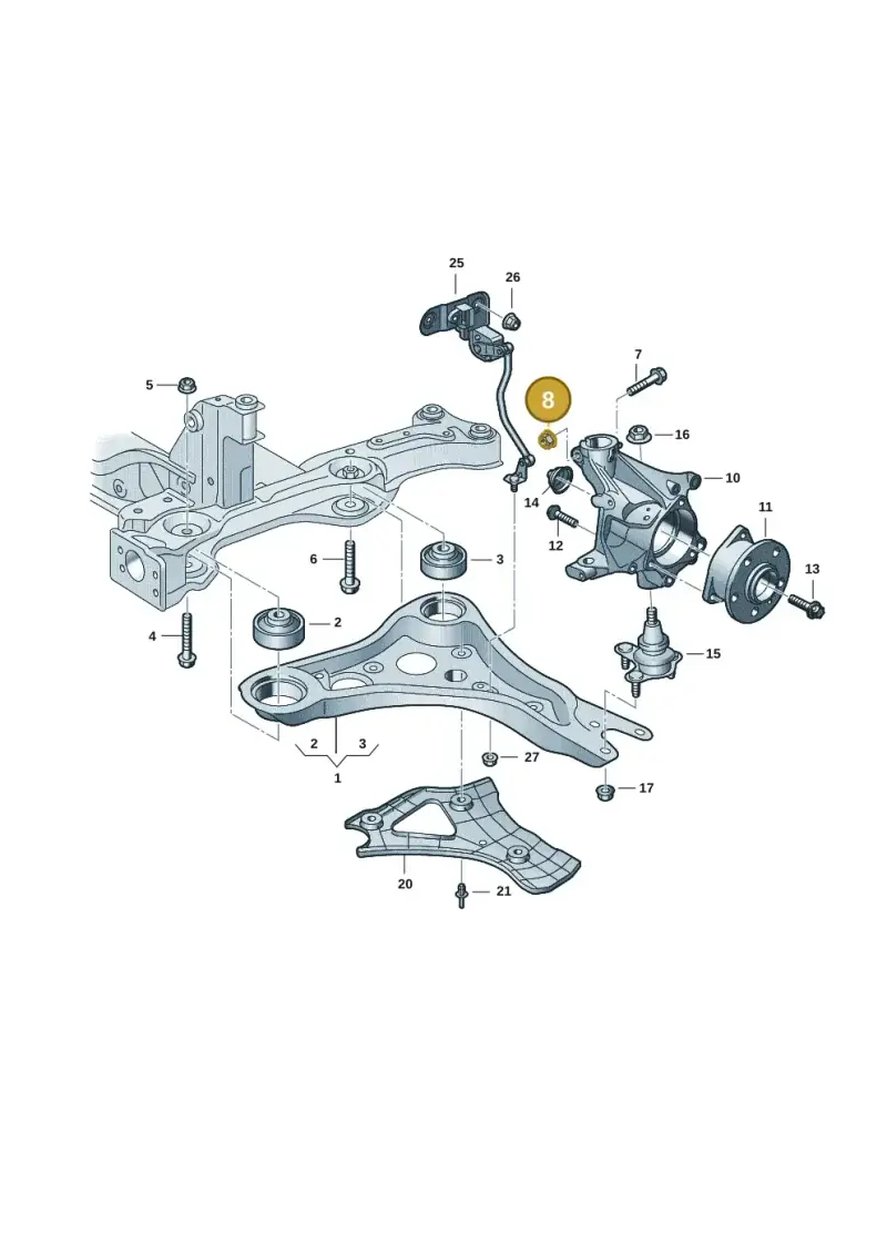 N10106403 — SEAT Tavascan Cupra (2023-) diagram 10a407000, position 8