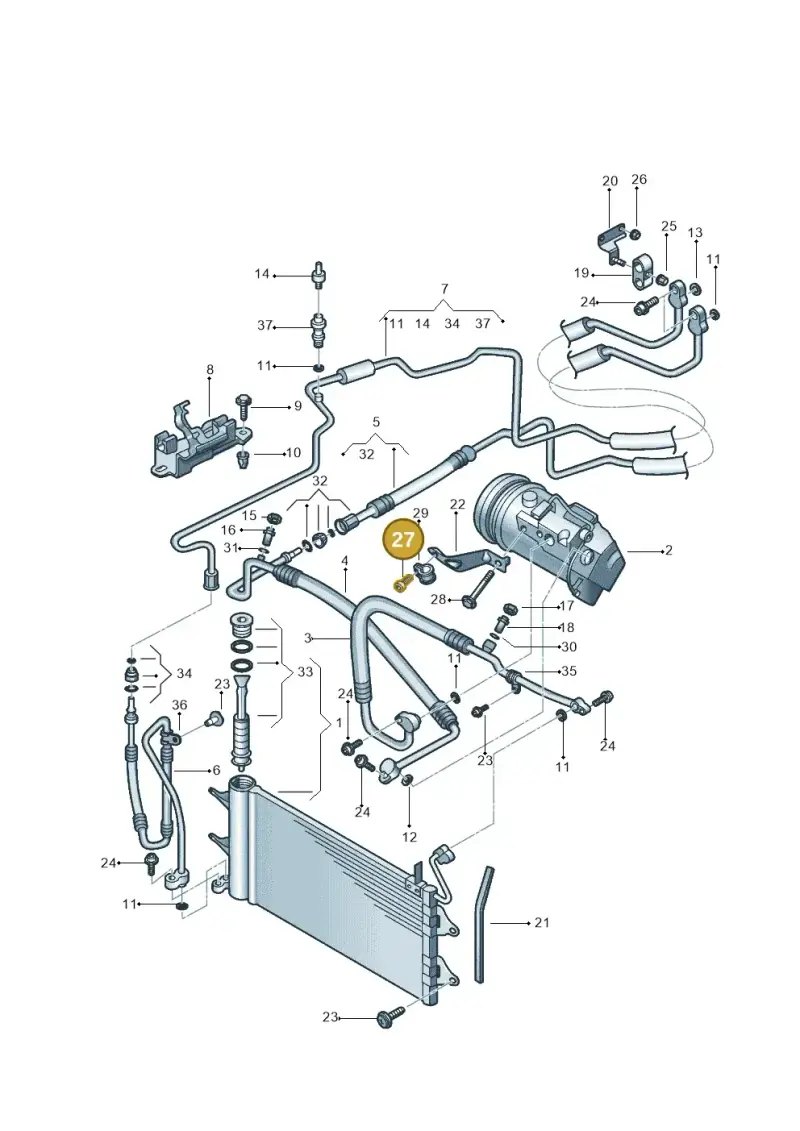 N10115307 — SEAT Ibiza Reference (2012-2012) diagram 253260410, position 27