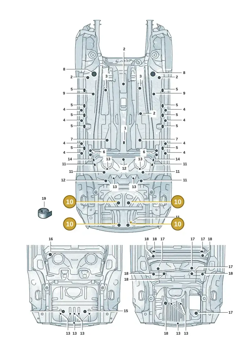 N10124501 — SEAT Formentor TSI CUPRA (2020-) diagram 5fn803036, position 10