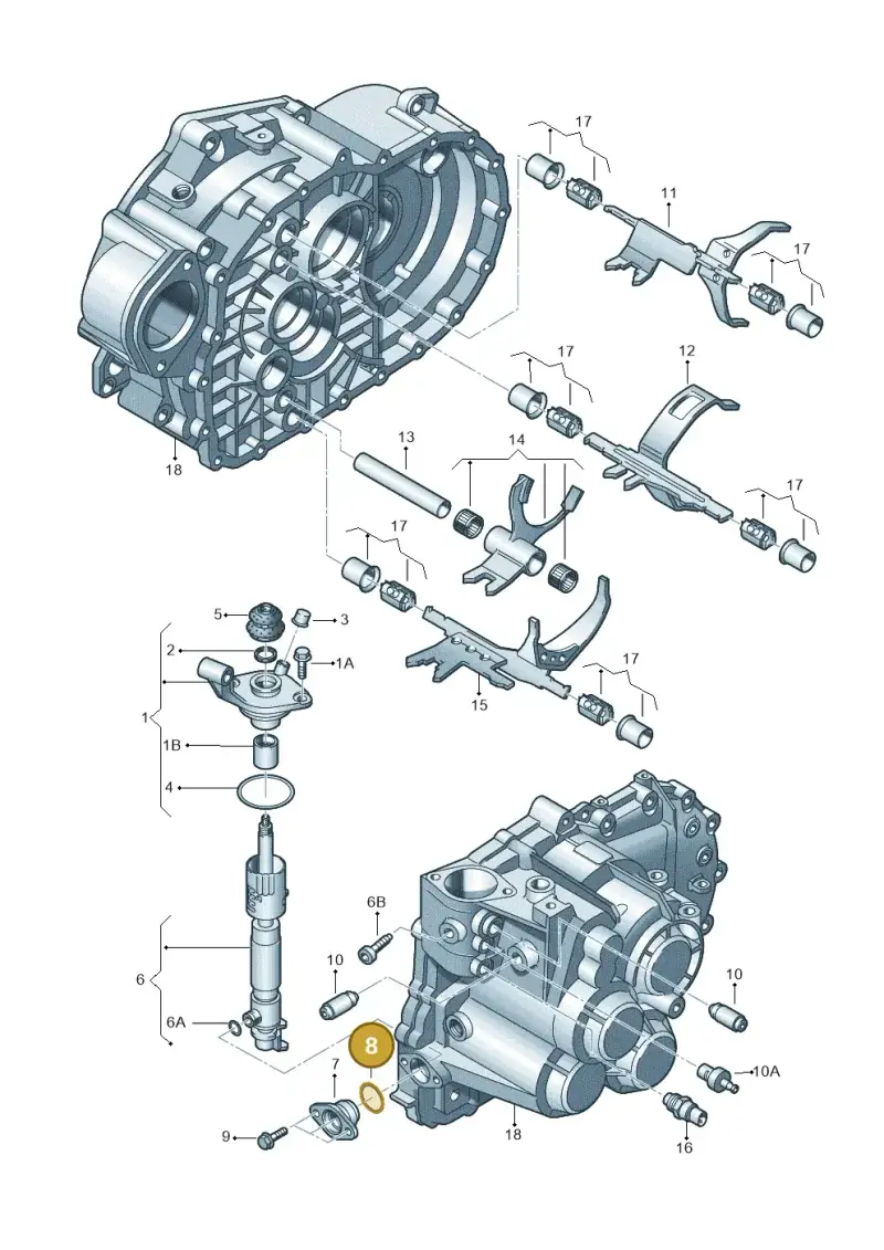 N10129201 — SEAT ALHAMBRA/4MOTION (2002-2005) diagram 245311920, position 8