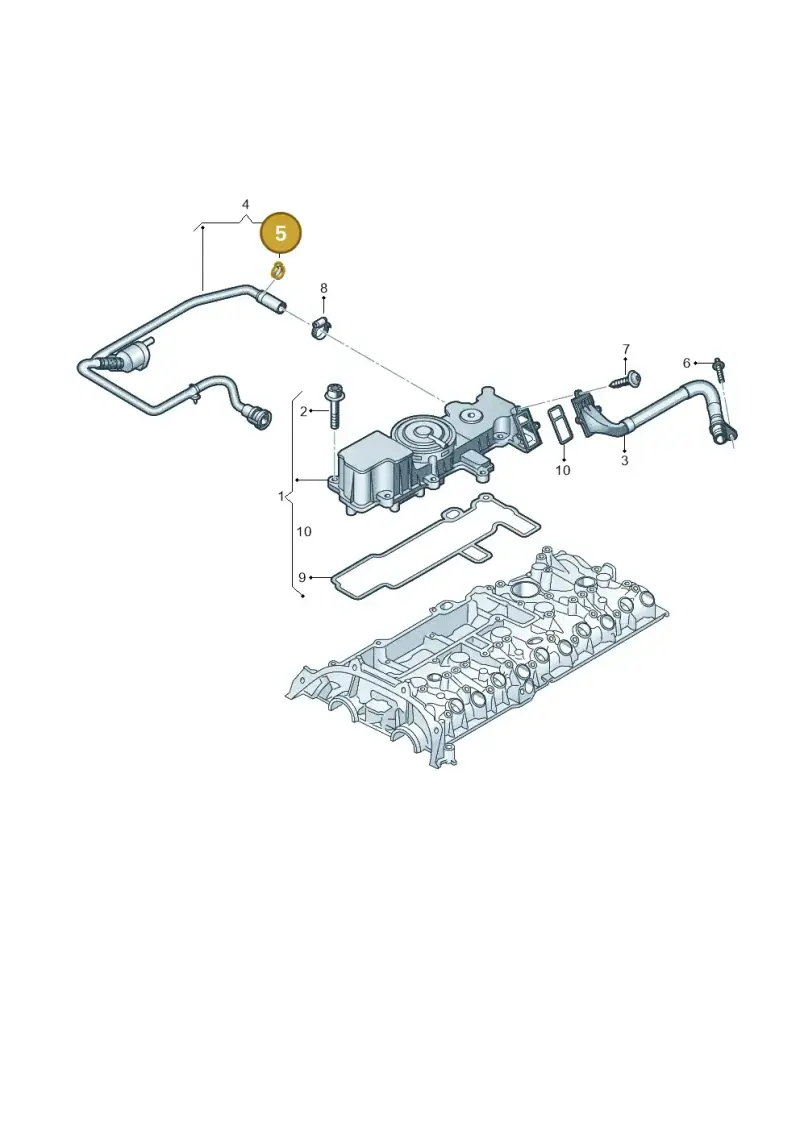 N10198301 — SEAT Formentor TSI CUPRA (2020-) diagram 898103350, position 5