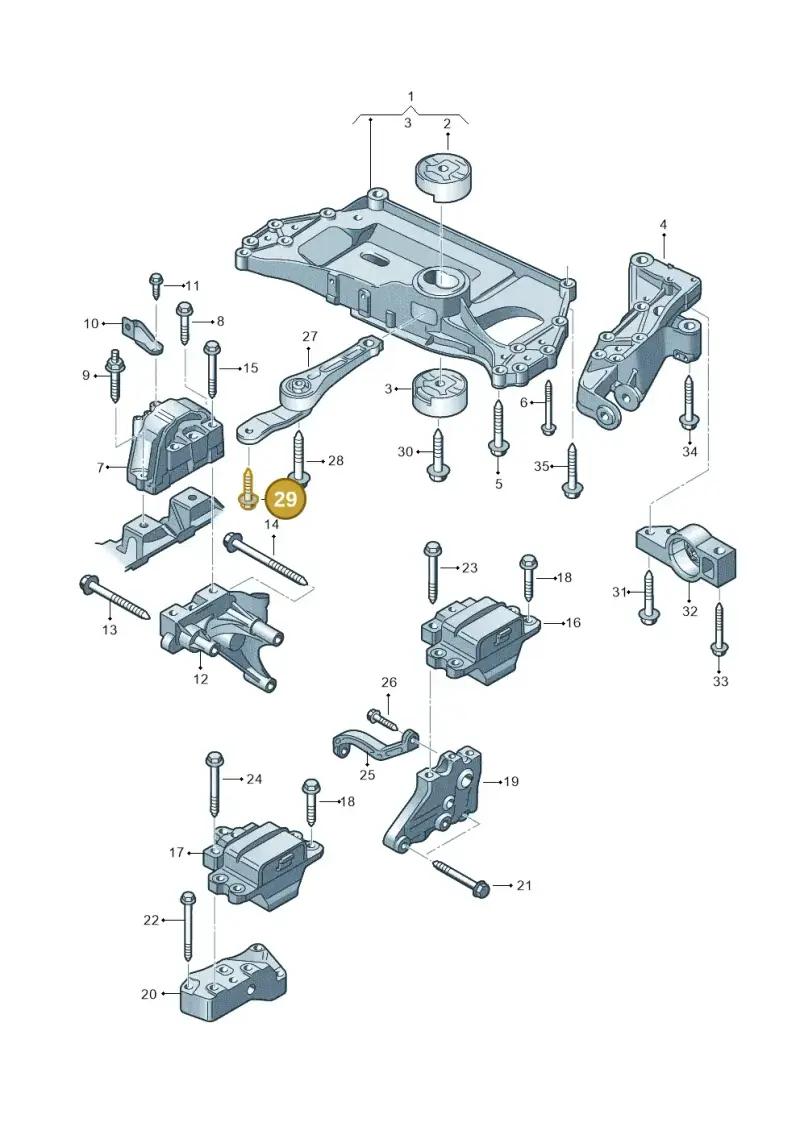 N10204808 — SEAT Altea XL Reference (2013-2013) diagram 409199200, position 29