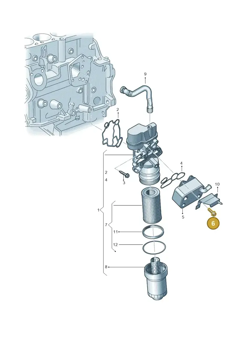 N10225402 — SEAT Exeo ST Reference (2008-2011) diagram 412115300, position 6