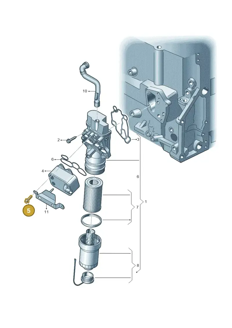 N10225402 — SEAT Leon Stylance (2010-2012) diagram 420115600, position 5