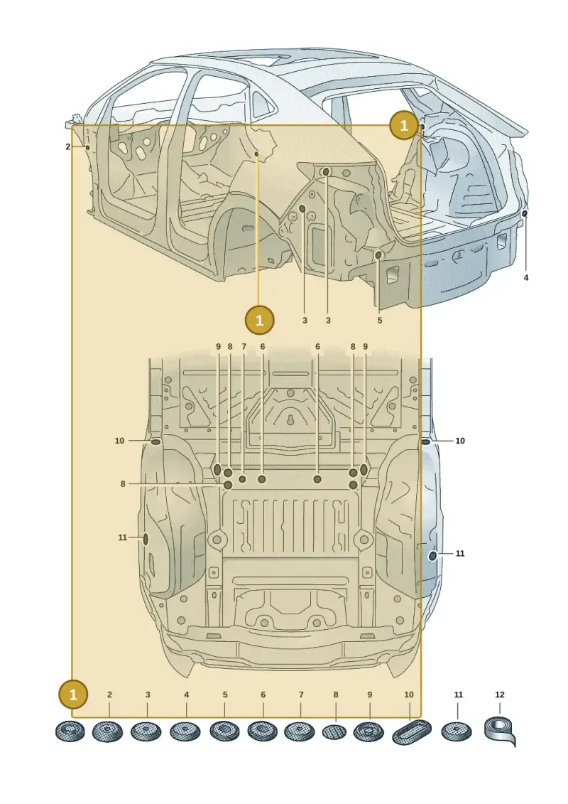 N10226701 — SEAT Tavascan Cupra (2023-) diagram 20h803039, position 1