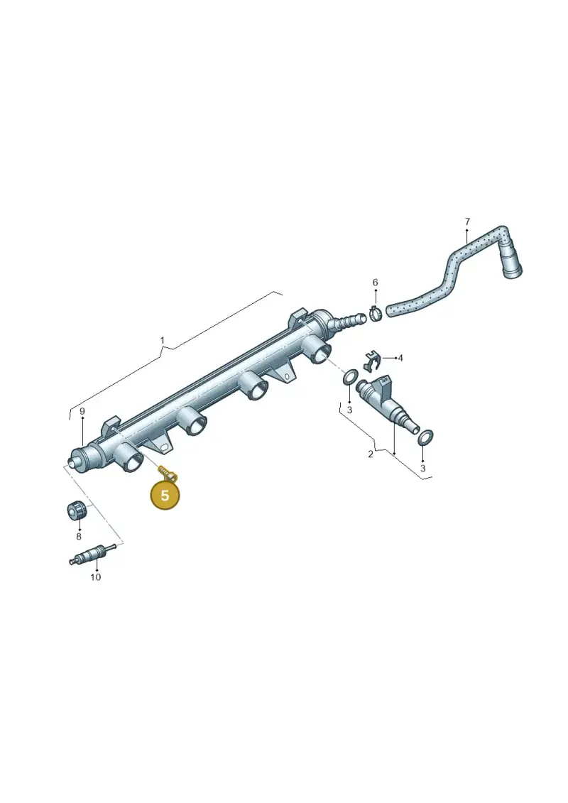 N10248804 — SEAT Leon Stylance (2010-2012) diagram 253133500, position 5