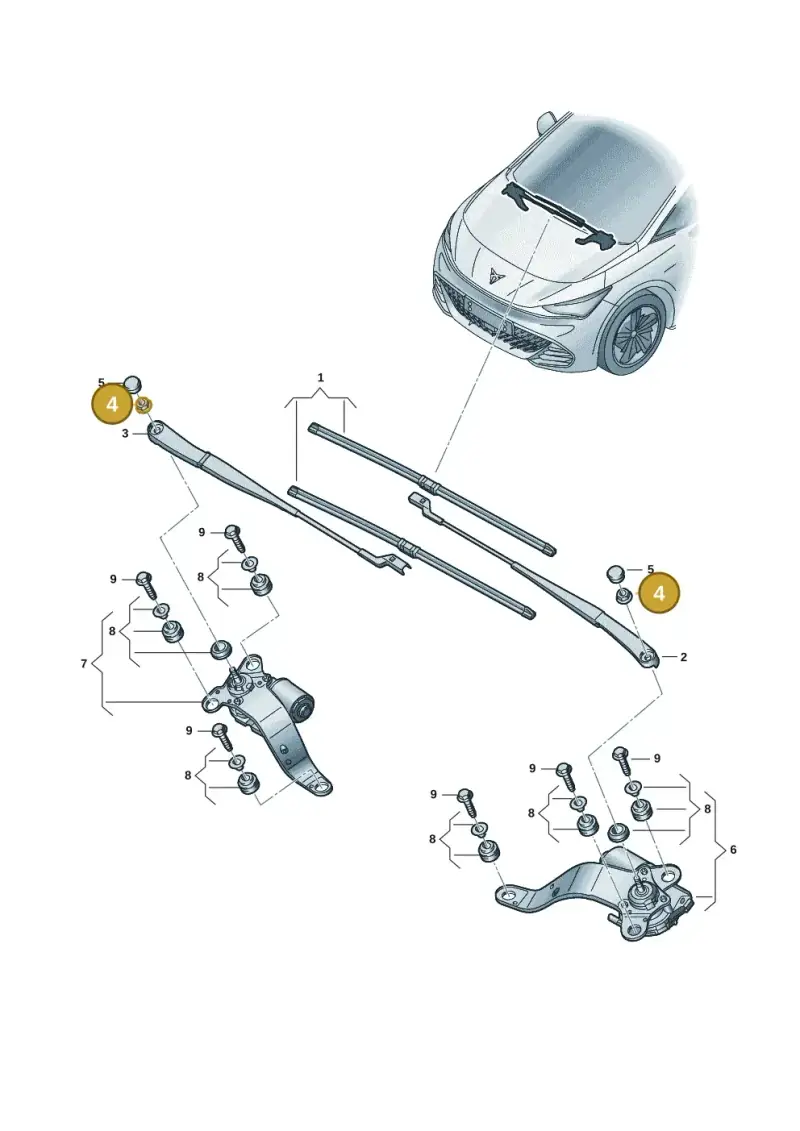 N10261307 — SEAT EBoost CUPRA (2021-) diagram 10s955000, position 4