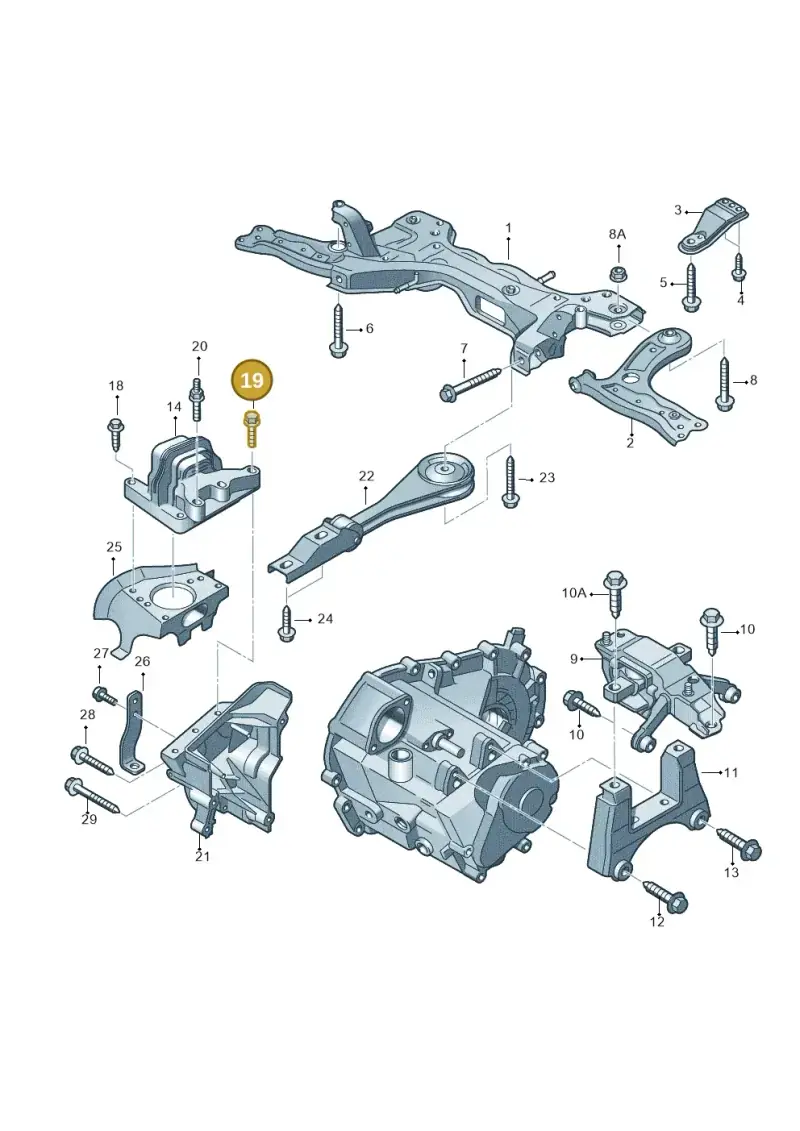 N10286205 — SEAT Toledo Reference (2015-2019) diagram 792199100, position 19