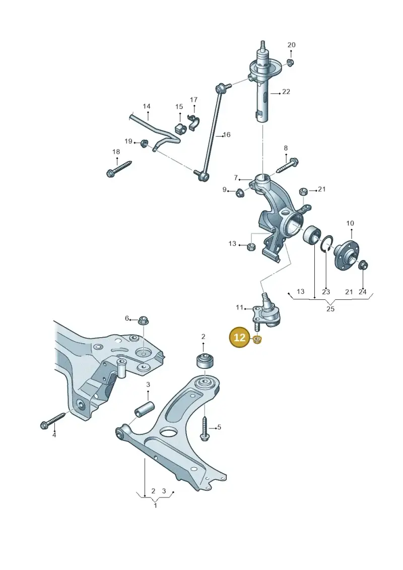 N10332002 — SEAT Mii electric (2020-2021) diagram 723407000, position 12