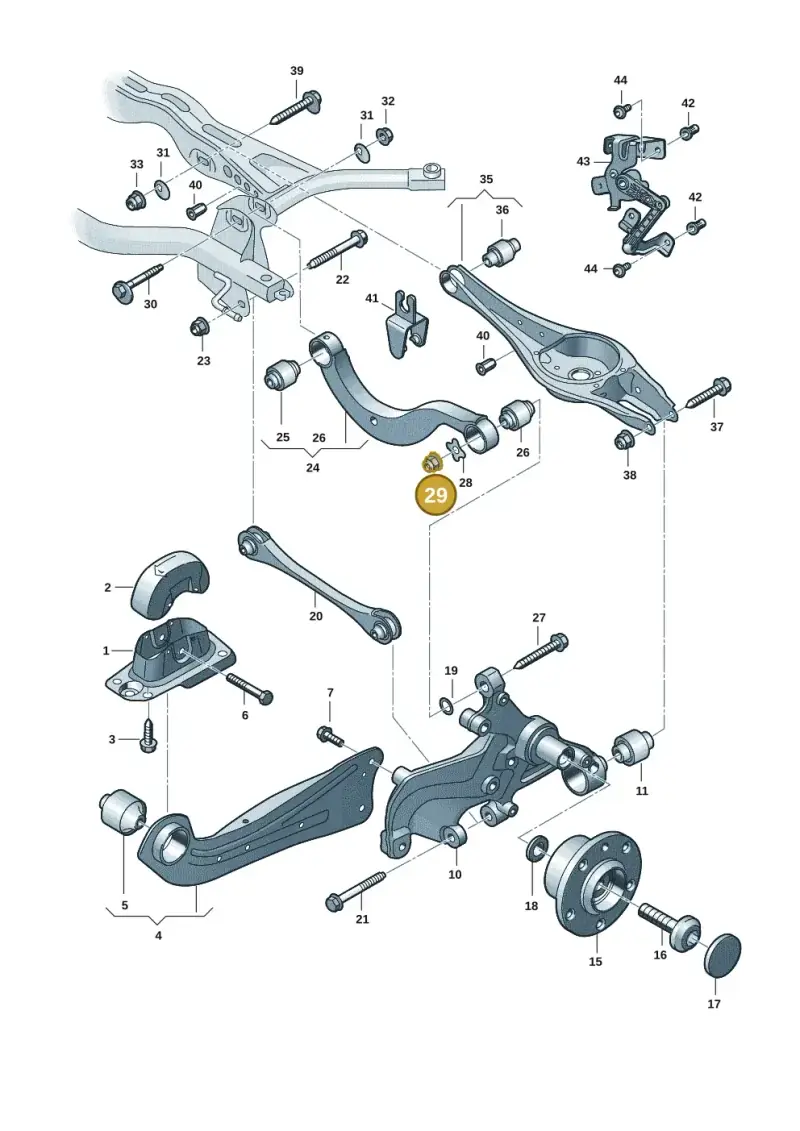 N10401801 — SEAT Formentor TSI CUPRA (2020-) diagram 2gk505050, position 29