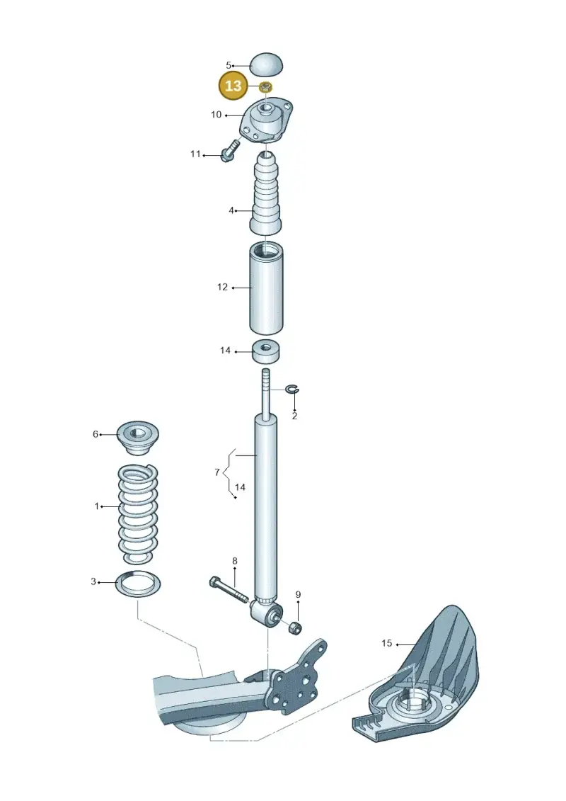 N10403701 — SEAT IBIZA (2001-2005) diagram 194511100, position 13