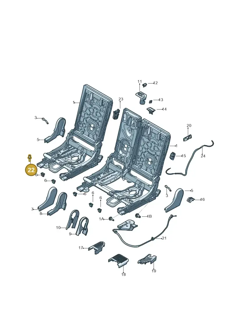 N10417901 — SEAT Tarraco FR (2018-2024) diagram 833885020, position 22