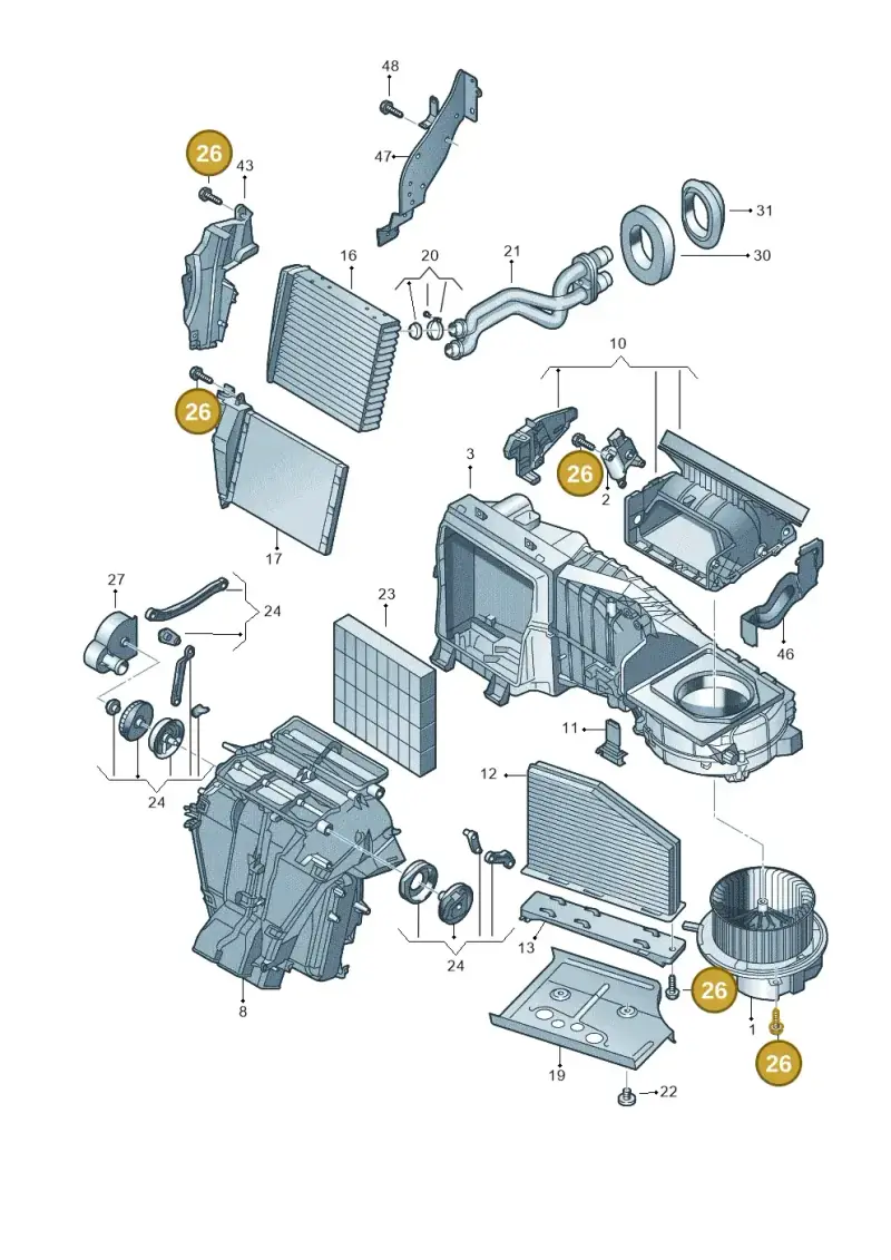 N10424101 — SEAT ALTEA                  07> (2006-) diagram 409819200, position 26