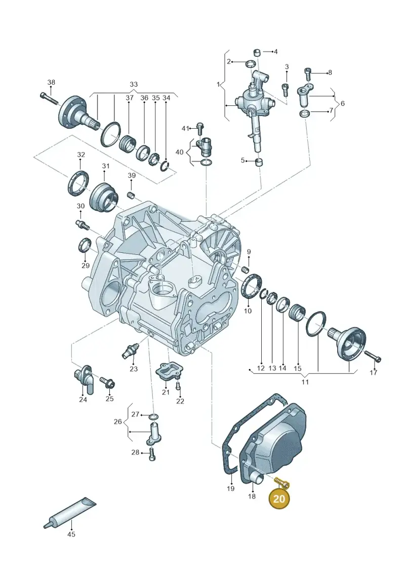 N10451411 — SEAT Leon style (2019-) diagram 495300100, position 20