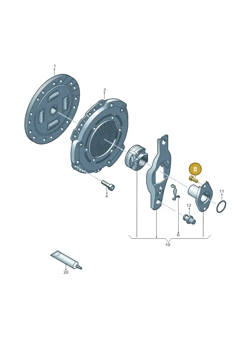 N10451411 — SEAT Ibiza FR (2017-) diagram 747141100, position 8
