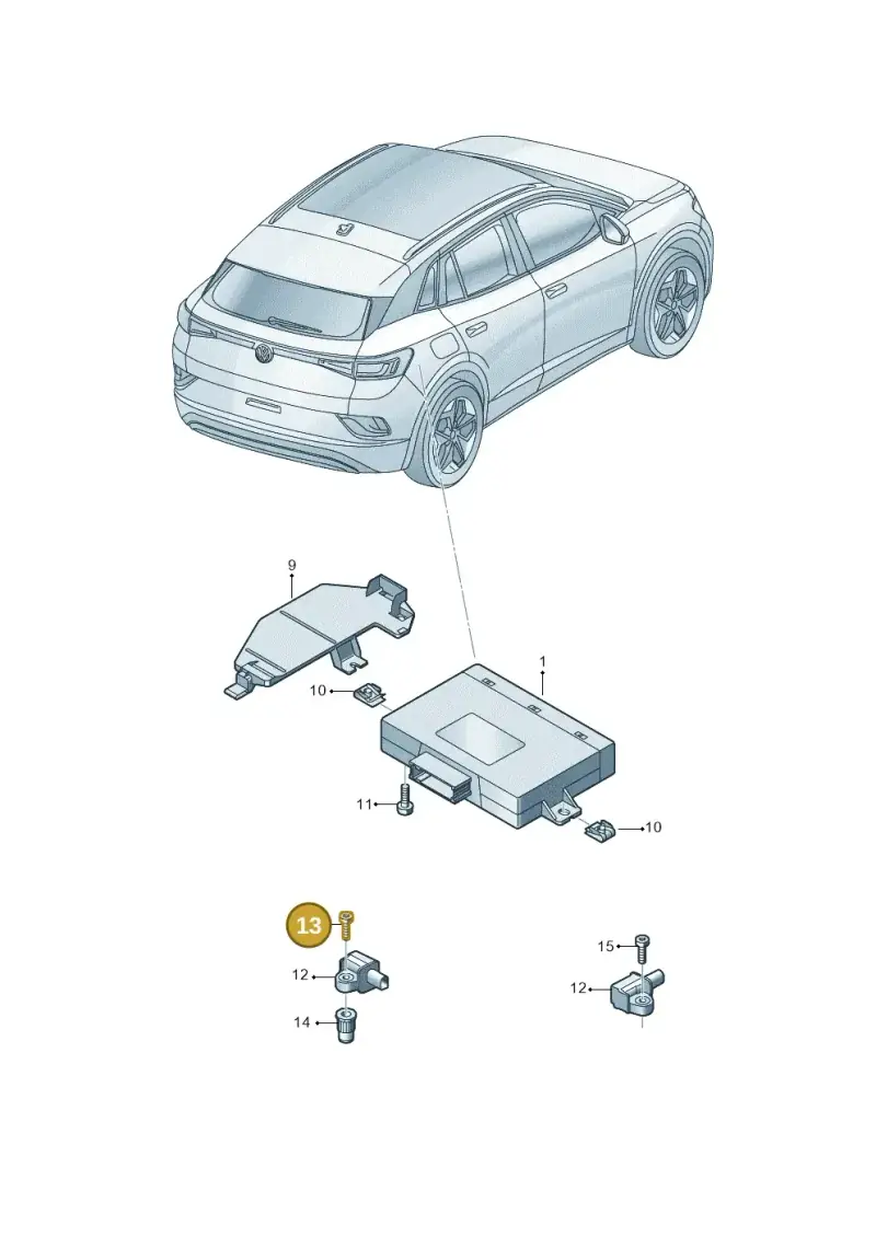 N10456201 — SEAT Tavascan Cupra (2023-) diagram 11a907035, position 13