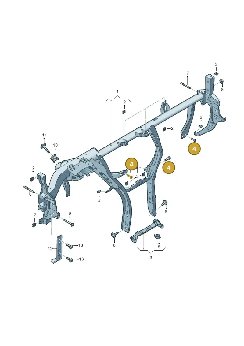 N10473203 — SEAT Arona FR (2017-) diagram 893857000, position 4